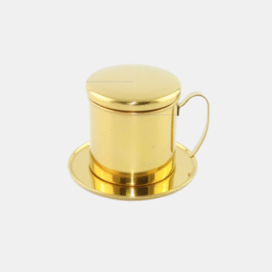 Gold Steel Phin Vietnamese Coffee Dripper